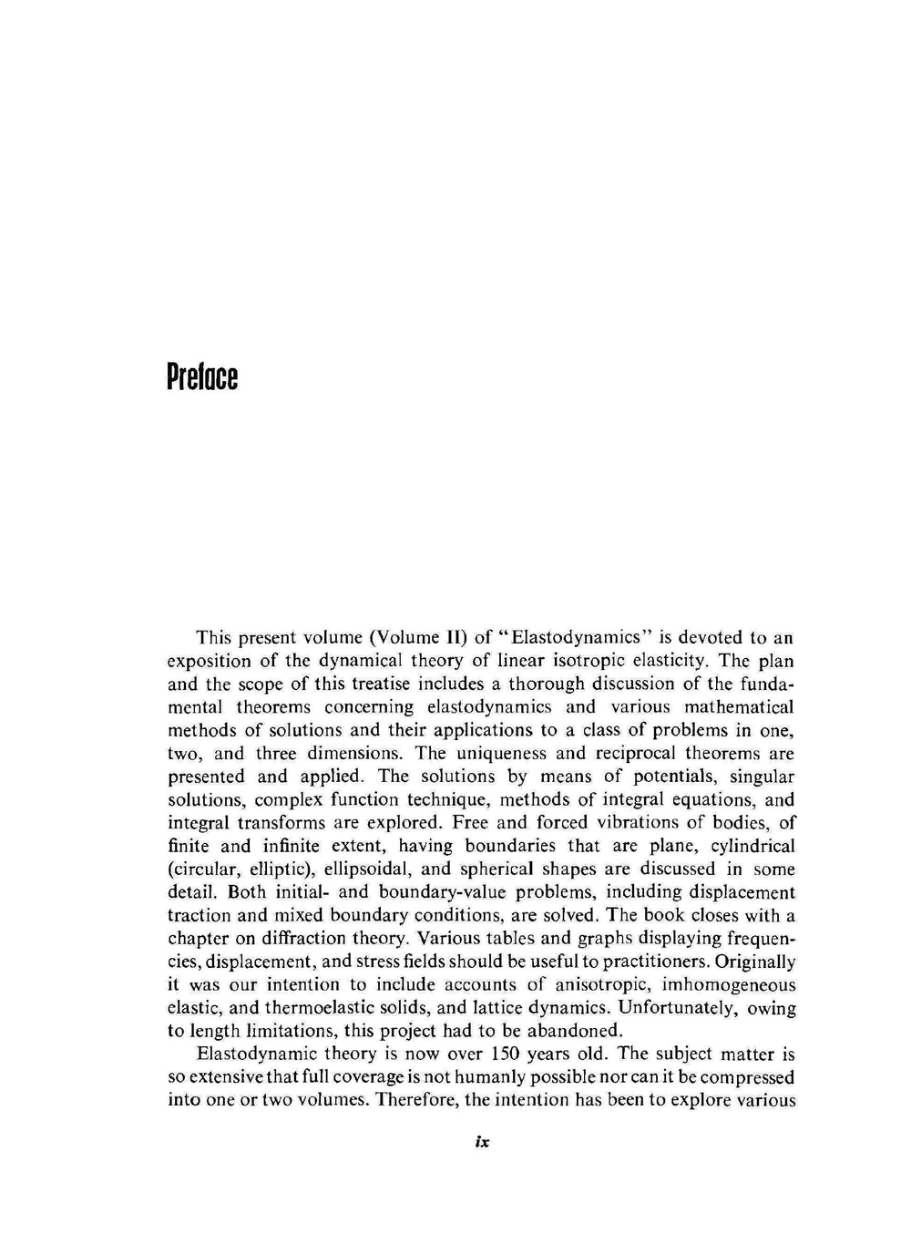 Elastodynamics. Linear theory Volume 2 | A.C. Eringer