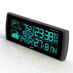 Многоцветная цифровая метеостанция RST Q774, графит