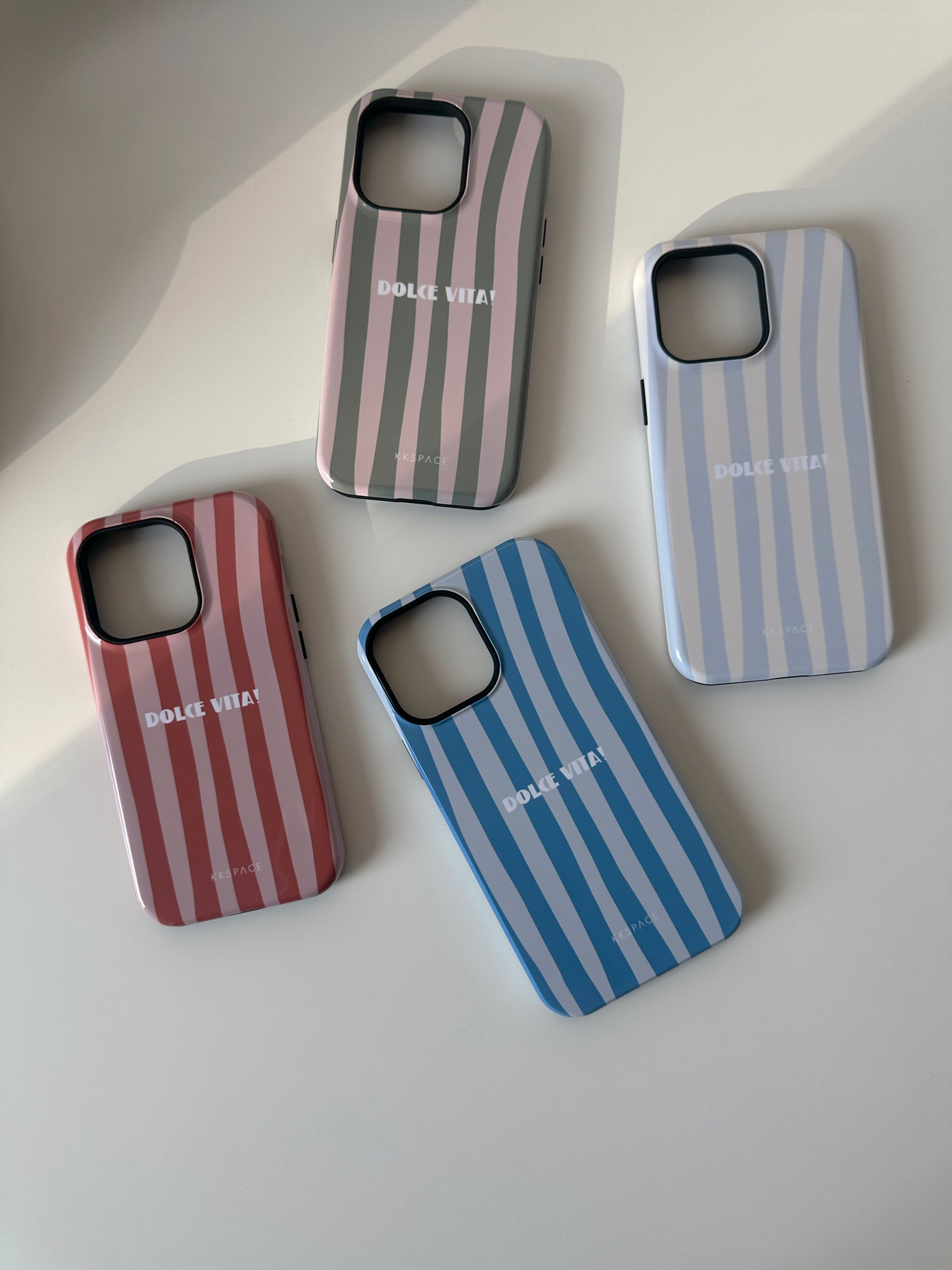 Чехол DOLCE VITA (кирпично-розовый) для iPhone