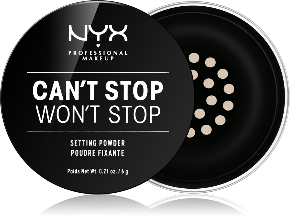 NYX Professional Makeup Can't Stop Won't Stop - рассыпчатая пудра, 6 g