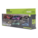 Набор машин 6шт, коробка CH113