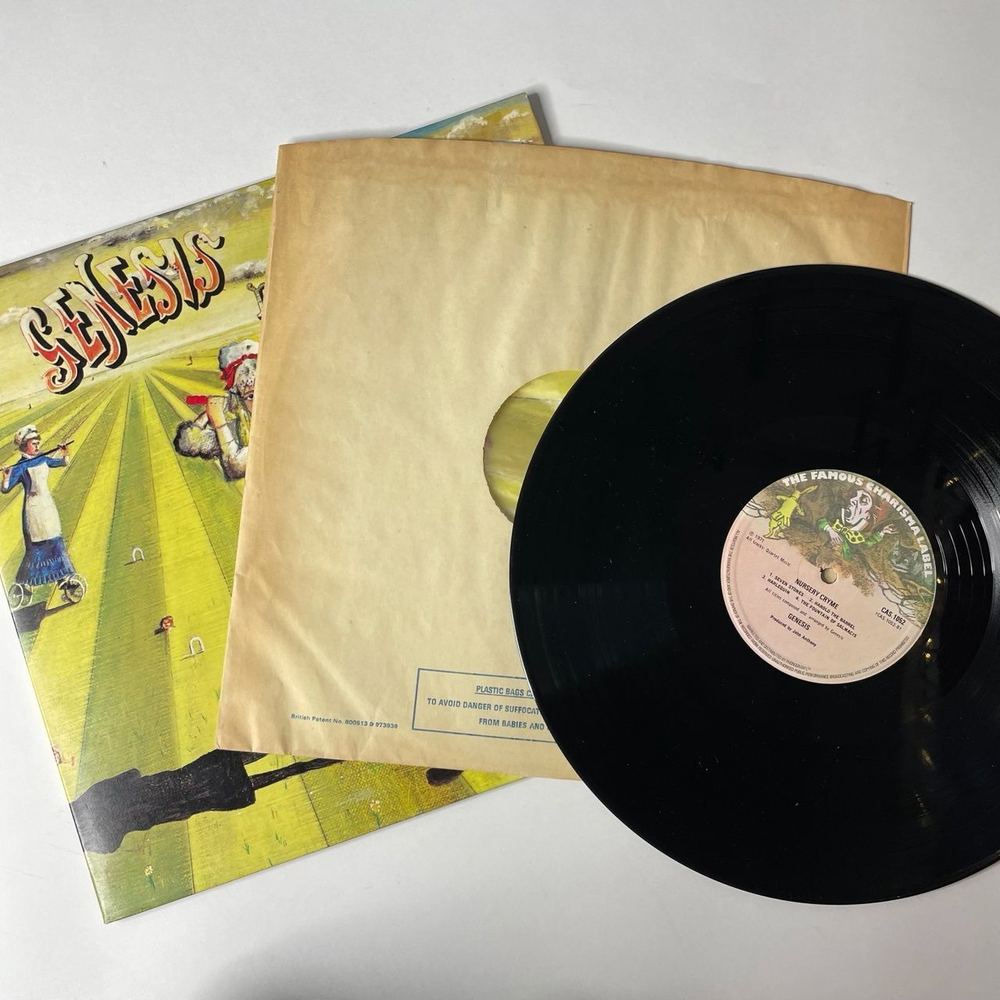 Винтажная виниловая пластинка LP Genesis Nursery Cryme (UK 1975) The Musical Box
