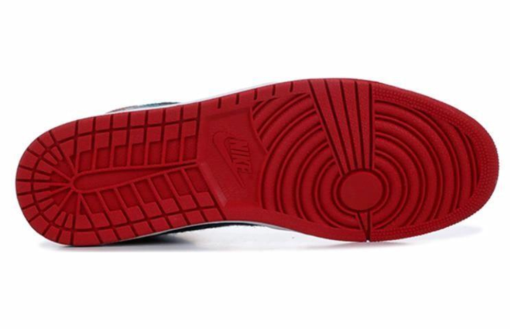 Кроссовки Jordan Air Jordan 1 Mid Gym Redblack-Dark Sea