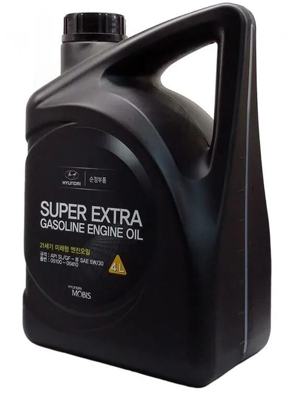 Масло моторное Hyundai 5W-30 Super Extra Gasoline SL/GF-3 моторное полусинтетическое 4л / 5W30