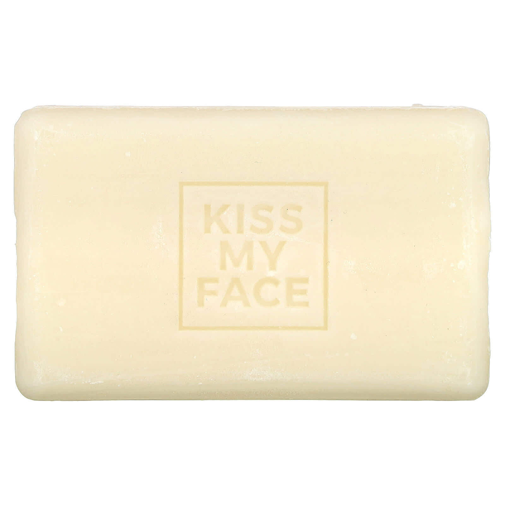 Kiss My Face, питательный шампунь и твердый кондиционер 2 в 1, для сухих, тусклых и вьющихся волос, овес и масло ши, 1 мыло, 113 г (4 унции)