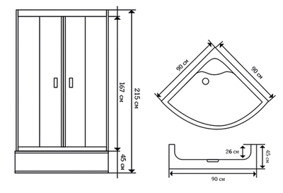 Душевая кабина Niagara NG-112-15