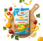 Майонез Моковский 50% 400гр, Беларусь