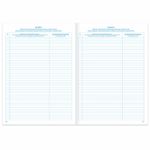 Журнал работ общий КЖ-859, 48л, картон, офсет, А4 198х278мм, STAFF, 130262