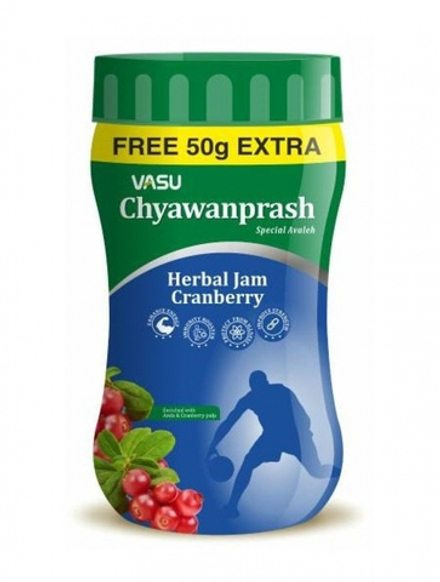 Vasu Trichup chawanprash cranberry Васу Чаванпраш Клюква 550г