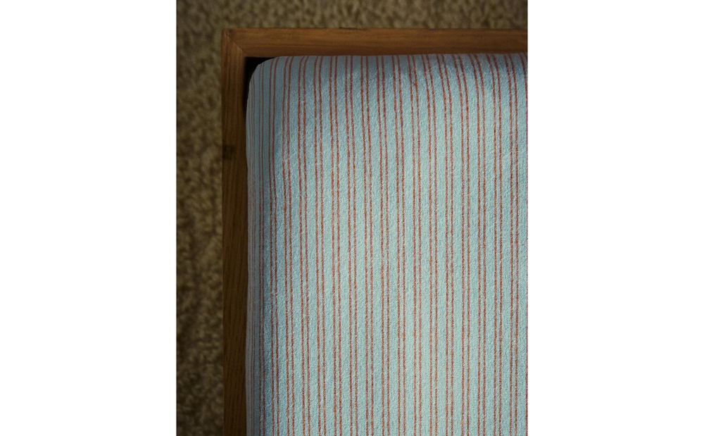 Простыня на резинке Zara Home фланель, хлопок 100%, в полоску, 2611/900