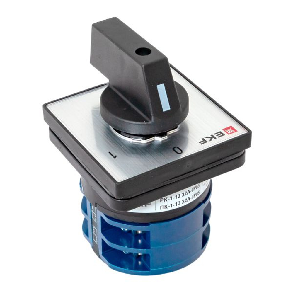 Переключатель кулачковый ПК-1-13 32А 3P «0-1» IP65 EKF