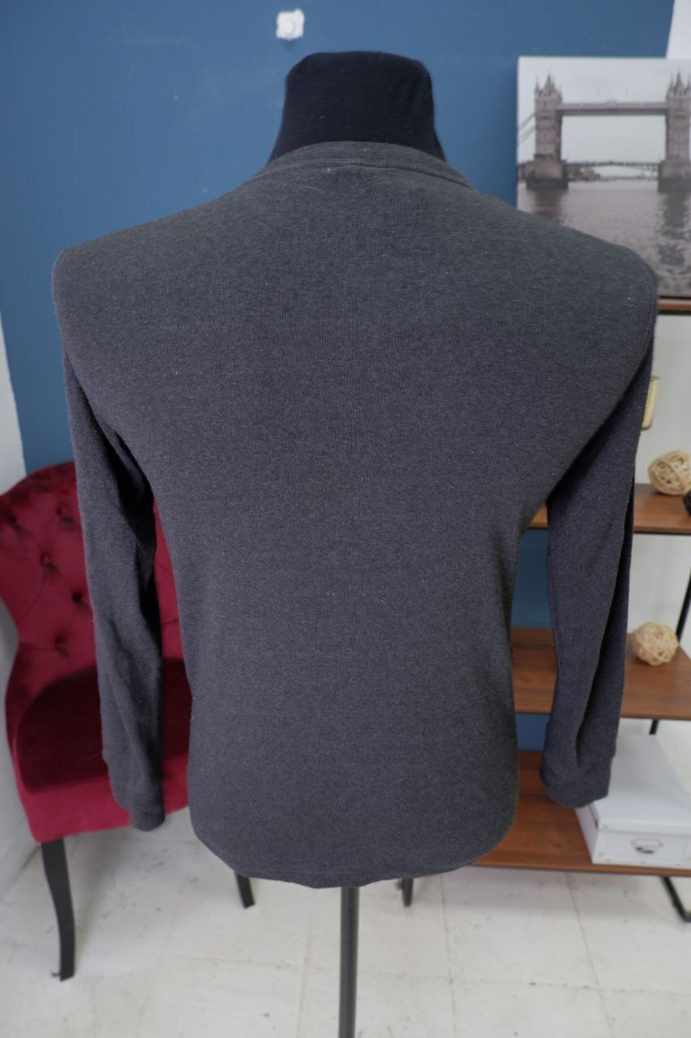 Лонг ThermoForm термо серый 40 размер