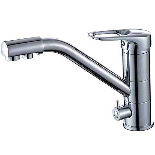 Смеситель для кухни 40к HB4304 HAIBA с/отв с вых. для питьевого фильтра п/шпильку^