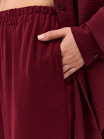 Бордовые брюки Сингапур