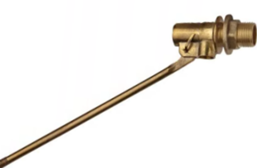 Клапан шаровой для баков 3/4 горизонт. (БЕЗ ГРУШ) ViEiR  (80/8шт)