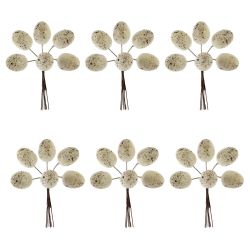 GAEM Набор из 6-ти изделий декоративных "Яйца пасхальные", L17 W3,5 H18/10 см