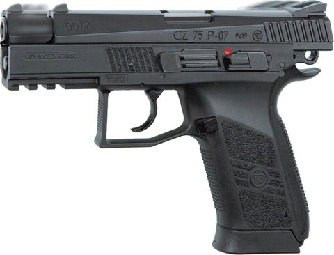 Пистолет пневматический ASG CZ-75 P-07 DUTY  BLOWBACK  металл/черный (артикул 16728)