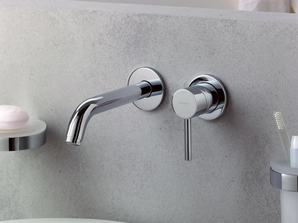 Смеситель KLUDI BOZZ для раковины настенный встраиваемый внешняя часть