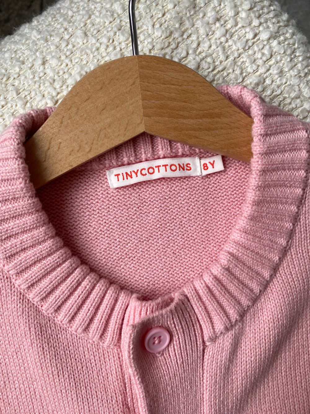 Хлопковый кардиган Tinycottons, 128