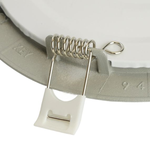 Светодиодный светильник Feron AL500 встраиваемый 6W 4000K серый 51610