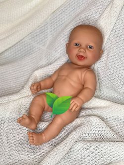 Кукла Berjuan виниловая 30см Newborn без одежды (7077)