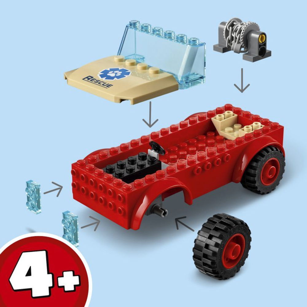 LEGO City Wildlife Спасательный внедорожник для зверей 60301
