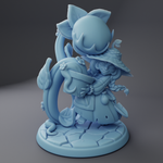 Миниатюры Девушки гоблины 32мм 75мм 100мм goblin girl