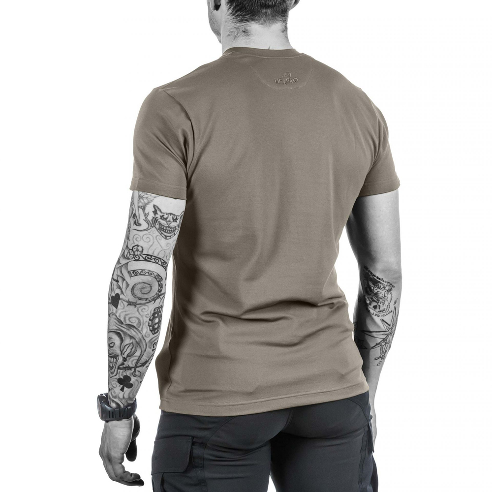 UF PRO URBAN T-SHIRT - Brown Grey