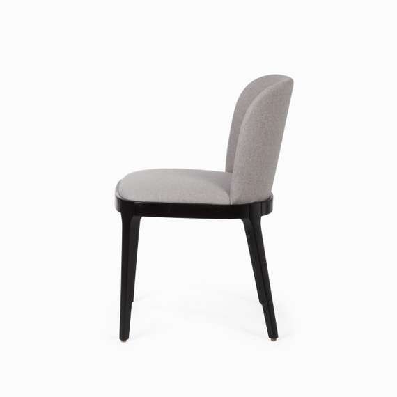 Стул Driade, светло-серый, черные ножки