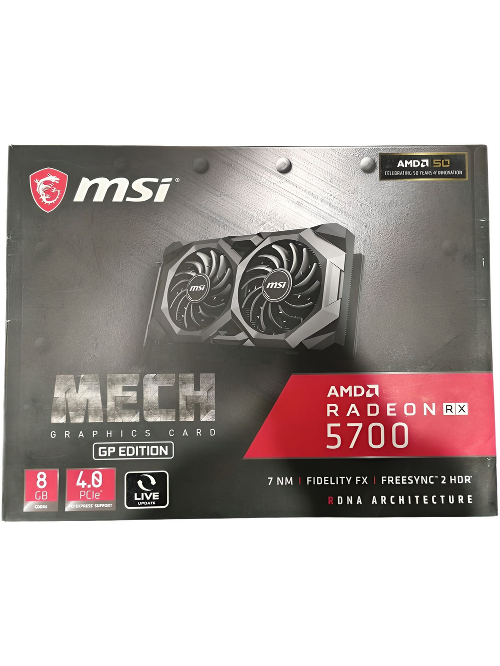 Видеокарта MSI AMD Radeon RX 5700 MECH OC 8Gb