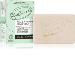 UpCircle Soap Bar Fennel + Cardamom - натуральное мыло для тела и лица /   100  g  / GTIN 706502052638