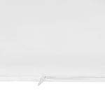 Комплект постельного белья из плотного сатина белого цвета из коллекции essential, 200х220 см