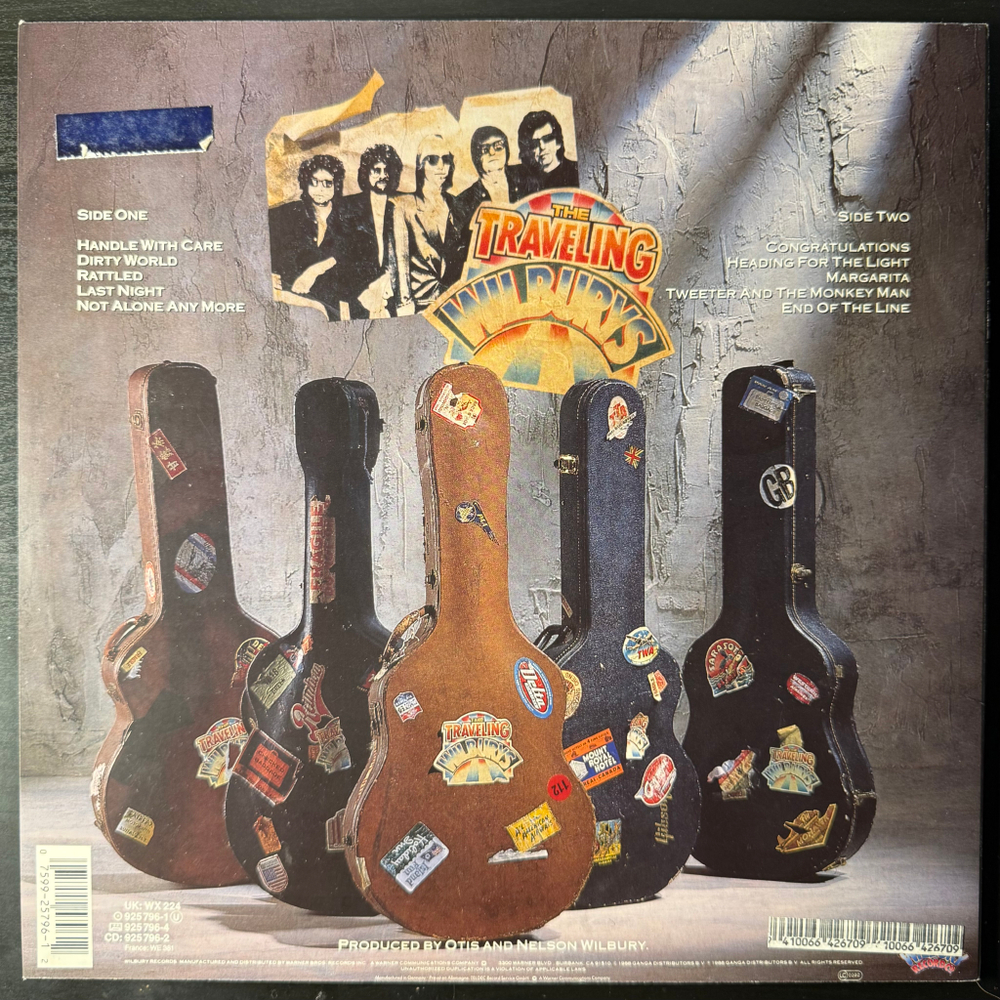 Traveling Wilburys - Volume One (Германия 1988г.)