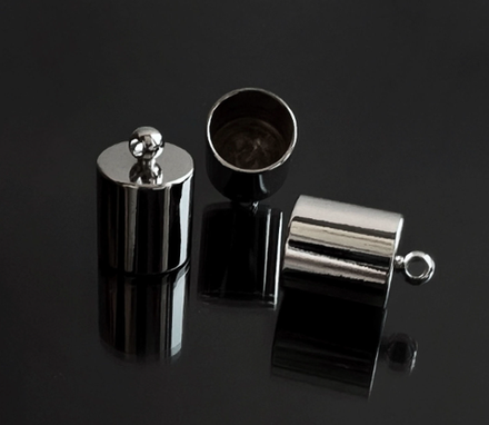 Концевик для шнура, 12х8мм (для шнура 8мм)