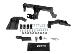 Фаркоп под квадрат c электрикой Smart для Mitsubishi Outlander XL 2005-2012, шар E, 1500/75 кг, F.4012.001