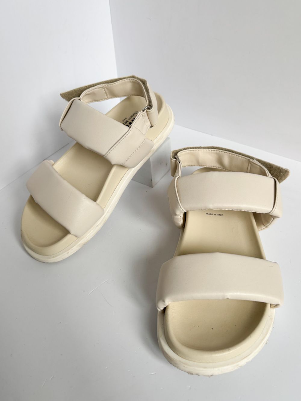 Кожаные сандалии MM6 Maison Margiela, 36
