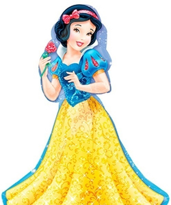 Шар(33"/86см)Фигура, Принцесса Диснея Белоснежка, большая, Китай  В160 / В173 / В175