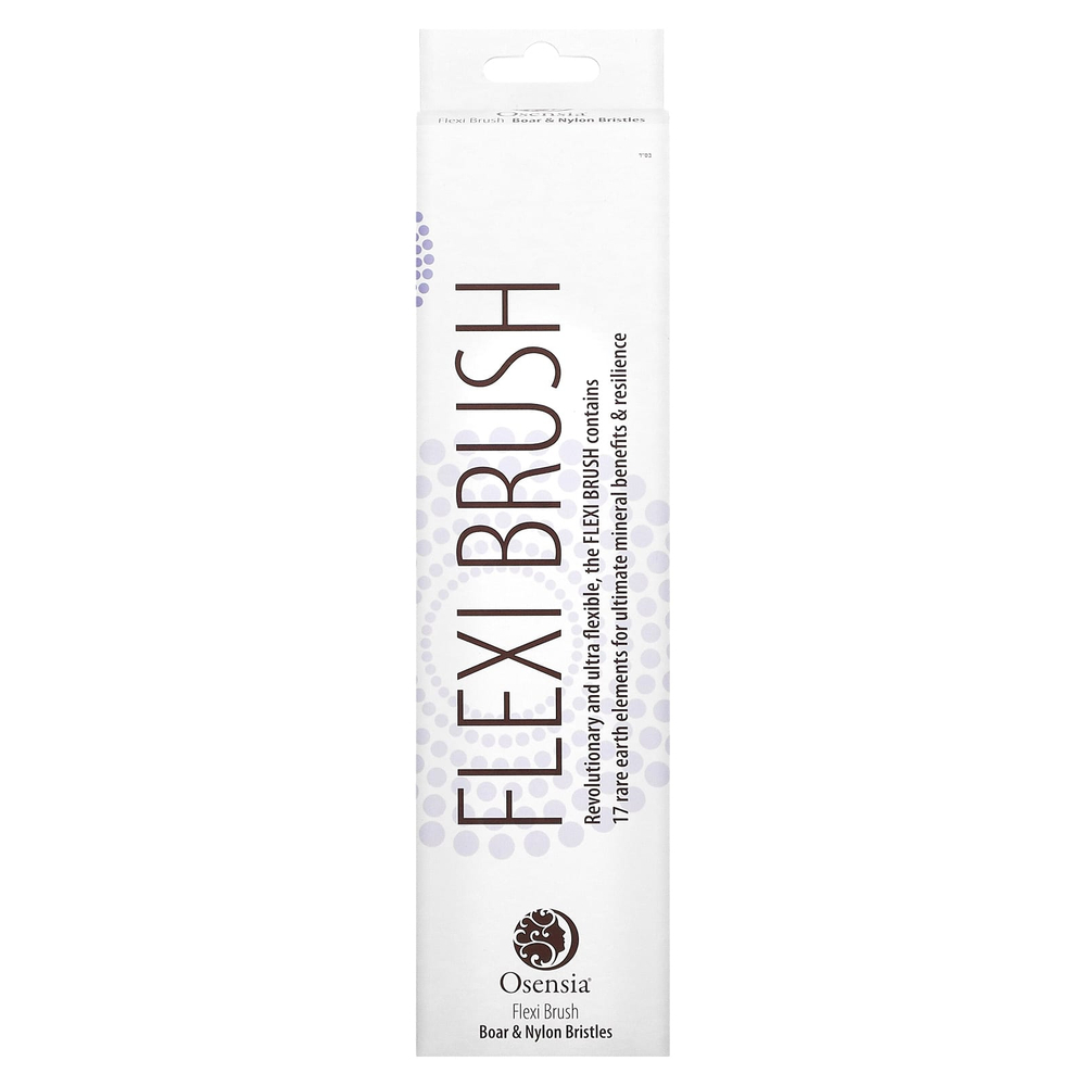 Osensia, Flexi Brush, щетина из кабана и нейлона, 1 шт.