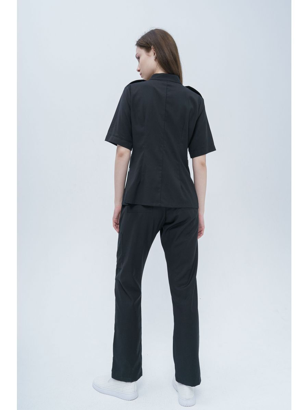 Рубашка медицинская женская на молнии TZ400