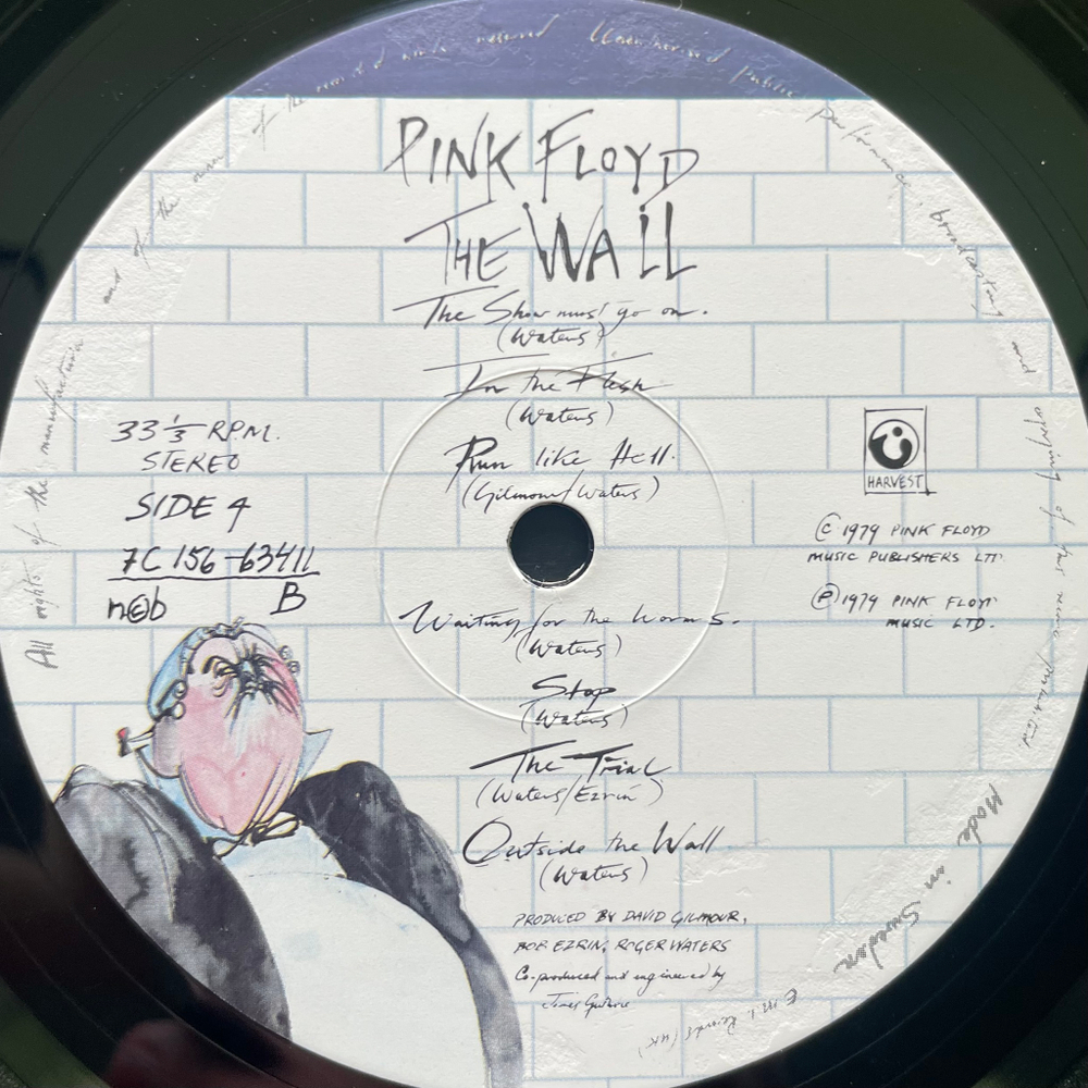 Pink Floyd - The Wall 2LP (Швеция 1979г.)