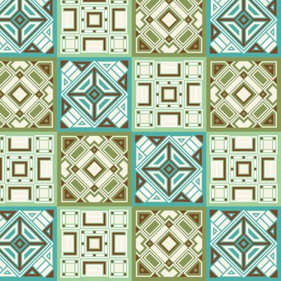 Зимний печворк.