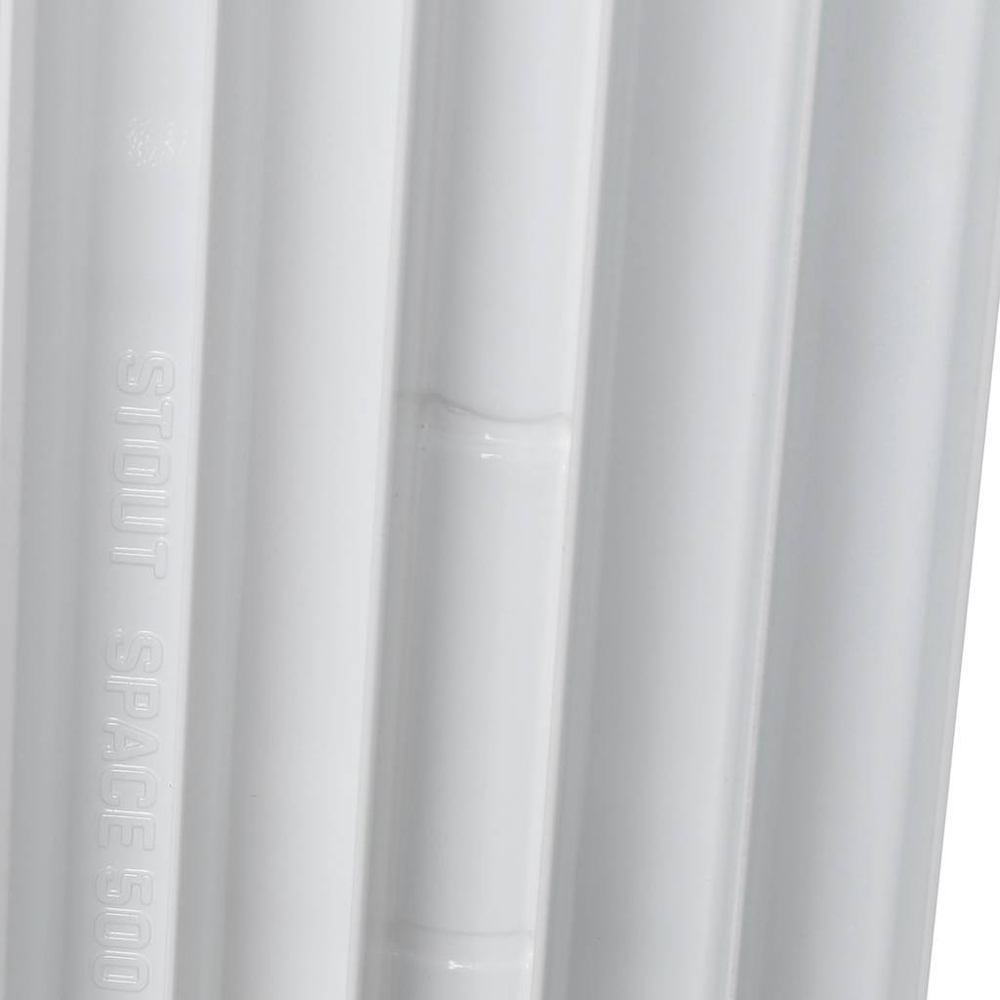 STOUT Space 500 11 секций радиатор биметаллический боковое подключение