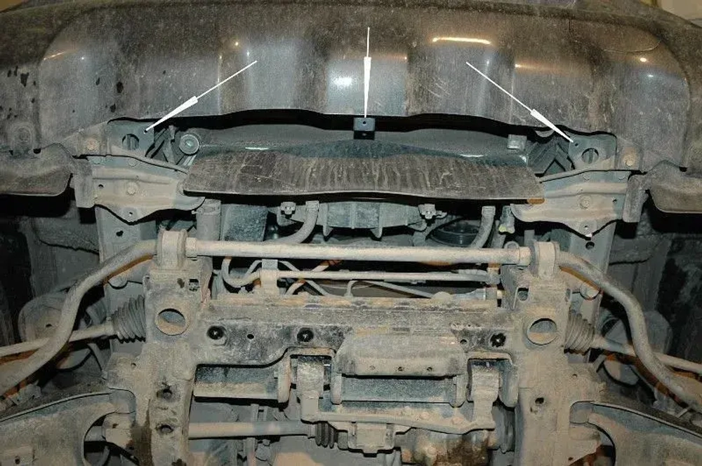 Защита картера Sheriff для Daihatsu Terios II (J200) Рестайлинг 2009- арт.31.1950