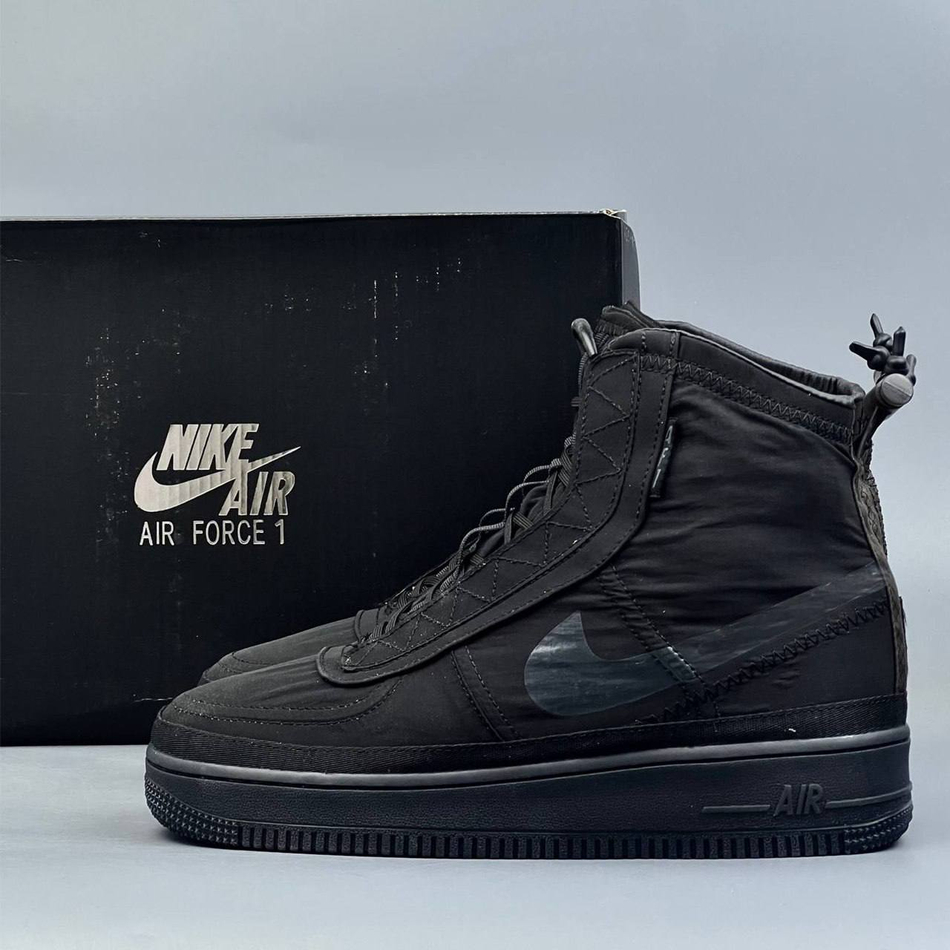 Кроссовки Nike Air Force 1 High Shell #328 (черн.)