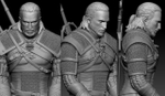 Геральт Ведьмак Geralt of Rivia witcher Коллекционная Фигурка Аниме