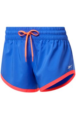 Женские Шорты теннисные Reebok Workout Ready Woven Short - court blue