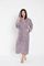 Халат женский махровый 4310 лиловый NUSA Турция