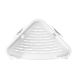 Органайзер для душа угловой flex adhesive, белый