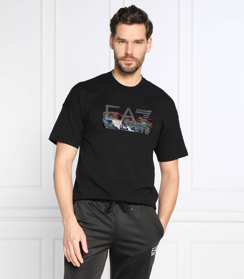 футболка EA7 - черный(6LPT28 PJ3BZ)