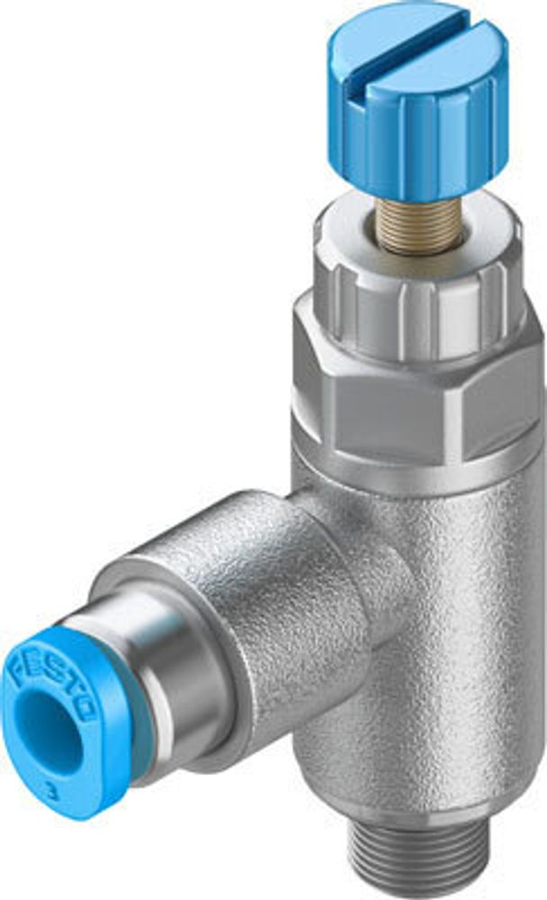 GRLA-M5-QS-3-RS-D Дроссель с обратным клапаном
